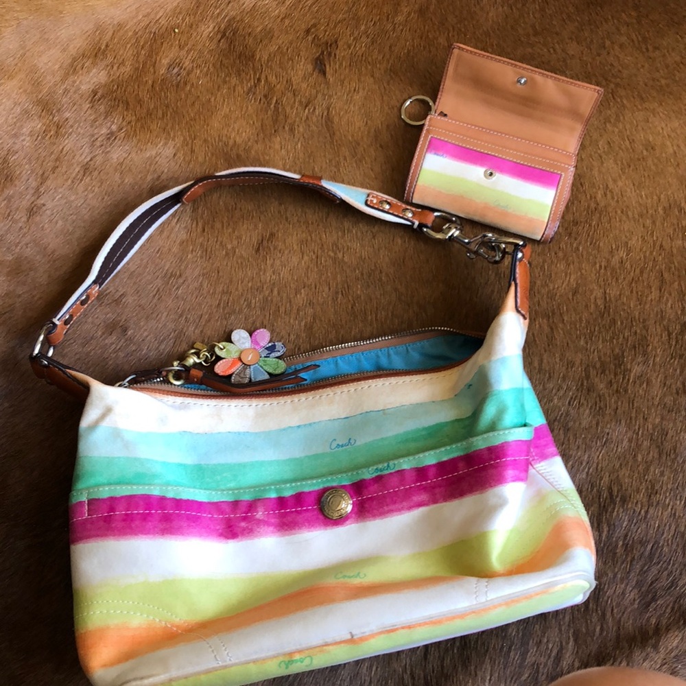 Coach purse and wallet